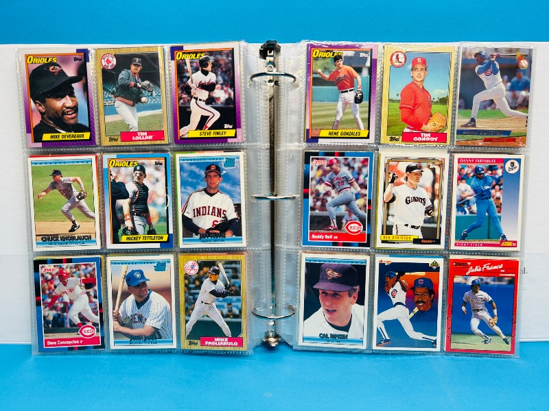 Photo 8 of 687135… final sale no returns/refunds  396 mixed baseball cards in binder 