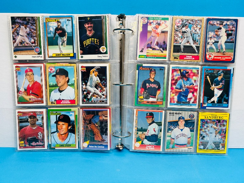 Photo 7 of 687135… final sale no returns/refunds  396 mixed baseball cards in binder 