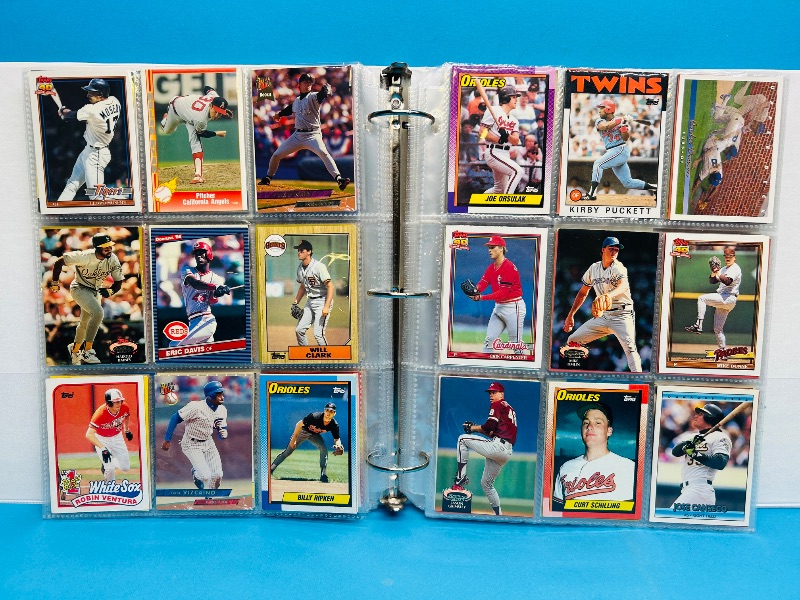 Photo 4 of 687135… final sale no returns/refunds  396 mixed baseball cards in binder 