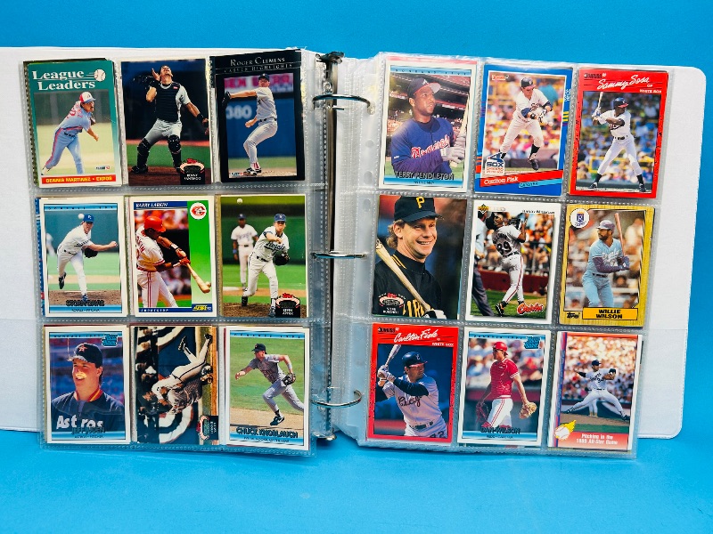 Photo 14 of 687135… final sale no returns/refunds  396 mixed baseball cards in binder 