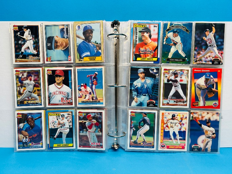 Photo 13 of 687135… final sale no returns/refunds  396 mixed baseball cards in binder 