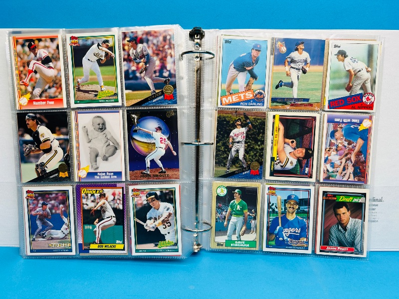 Photo 11 of 687135… final sale no returns/refunds  396 mixed baseball cards in binder 