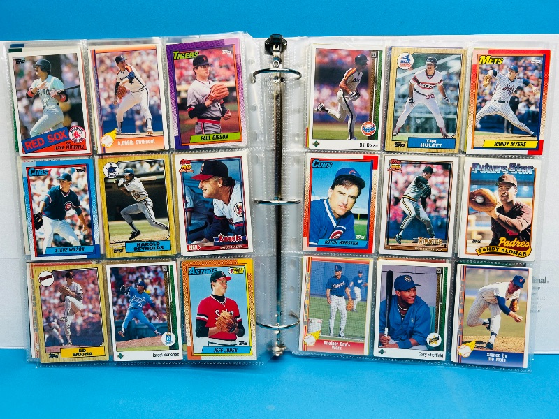 Photo 18 of 687135… final sale no returns/refunds  396 mixed baseball cards in binder 