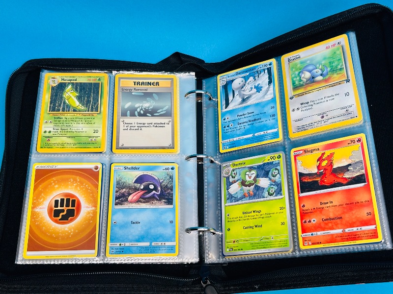 Photo 5 of 687139… final sale no returns/refunds 136 mixed Pokémon cards in binder 