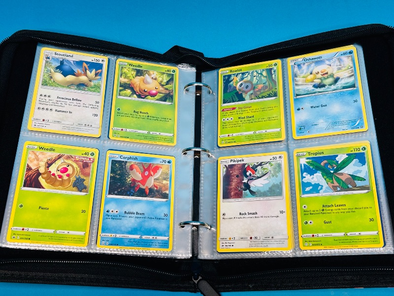 Photo 8 of 687139… final sale no returns/refunds 136 mixed Pokémon cards in binder 