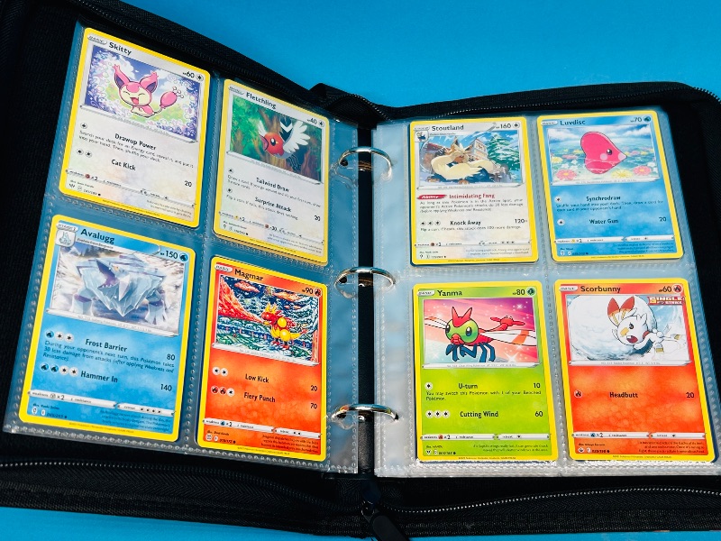 Photo 16 of 687139… final sale no returns/refunds 136 mixed Pokémon cards in binder 