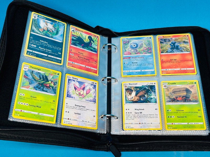 Photo 12 of 687139… final sale no returns/refunds 136 mixed Pokémon cards in binder 