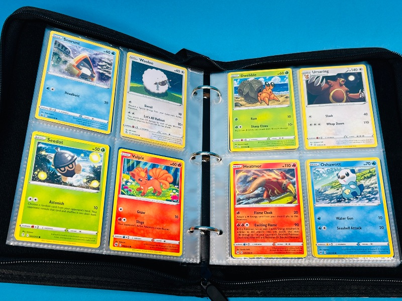 Photo 10 of 687139… final sale no returns/refunds 136 mixed Pokémon cards in binder 