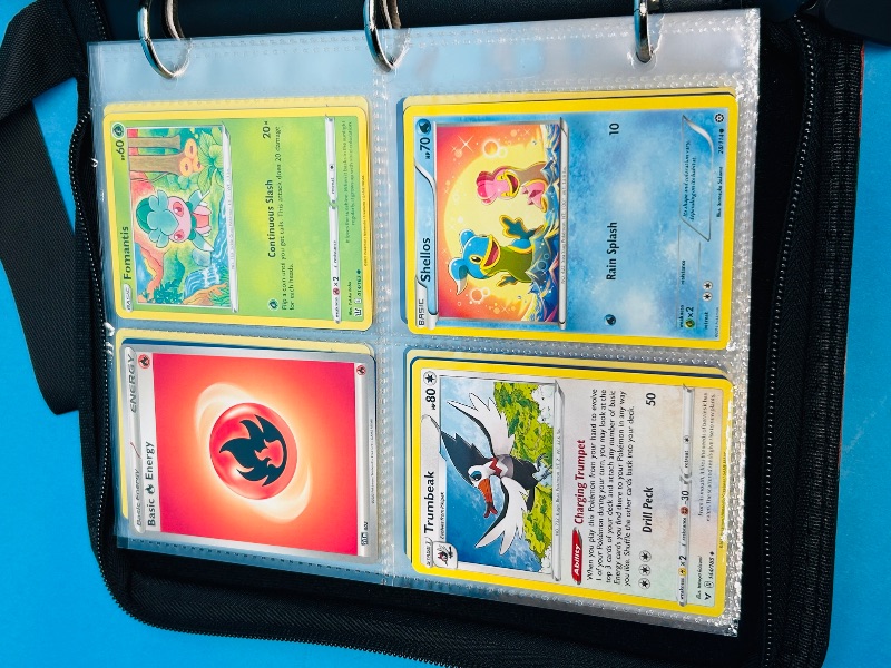 Photo 16 of 687140… final sale no returns/refunds 120 mixed Pokemon cards in binder 