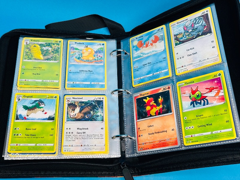 Photo 3 of 687140… final sale no returns/refunds 120 mixed Pokemon cards in binder 