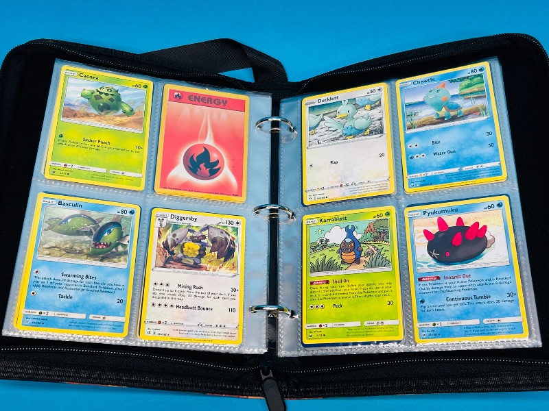 Photo 4 of 687140… final sale no returns/refunds 120 mixed Pokemon cards in binder 