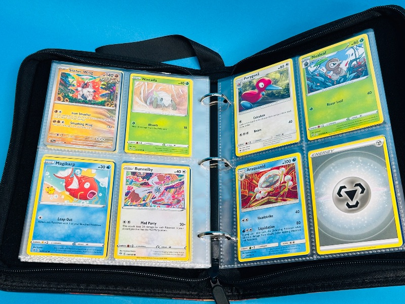 Photo 7 of 687140… final sale no returns/refunds 120 mixed Pokemon cards in binder 