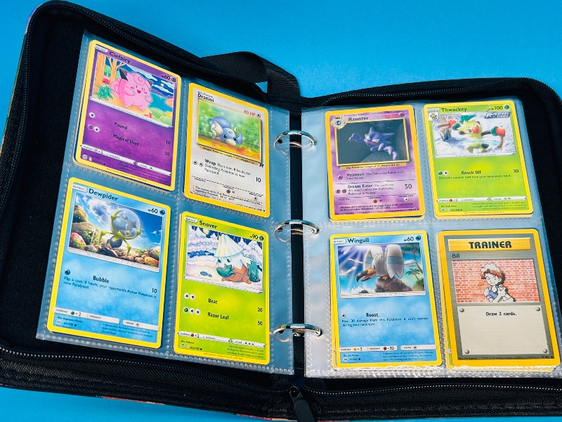 Photo 12 of 687140… final sale no returns/refunds 120 mixed Pokemon cards in binder 