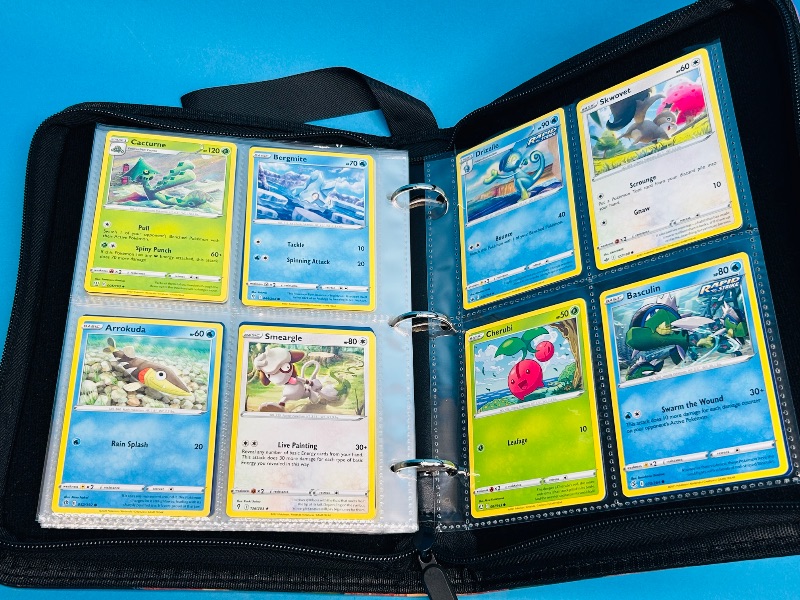 Photo 6 of 687140… final sale no returns/refunds 120 mixed Pokemon cards in binder 