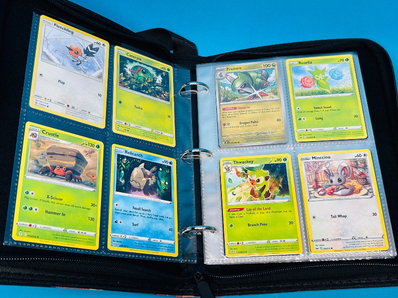 Photo 14 of 687140… final sale no returns/refunds 120 mixed Pokemon cards in binder 