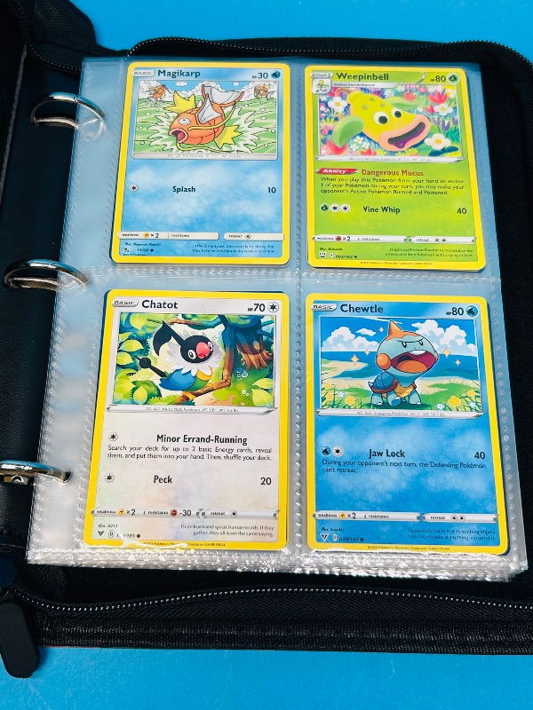 Photo 10 of 687140… final sale no returns/refunds 120 mixed Pokemon cards in binder 