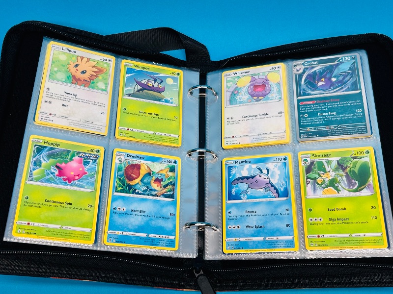 Photo 5 of 687140… final sale no returns/refunds 120 mixed Pokemon cards in binder 