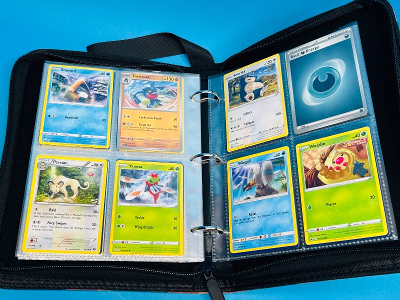 Photo 8 of 687140… final sale no returns/refunds 120 mixed Pokemon cards in binder 