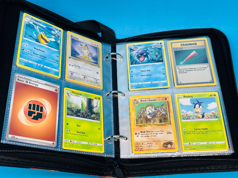 Photo 15 of 687140… final sale no returns/refunds 120 mixed Pokemon cards in binder 