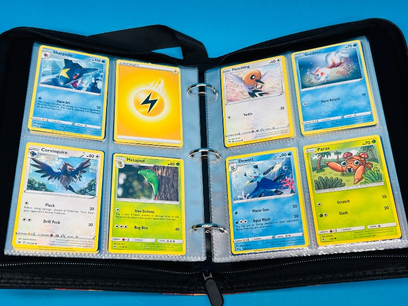 Photo 9 of 687140… final sale no returns/refunds 120 mixed Pokemon cards in binder 