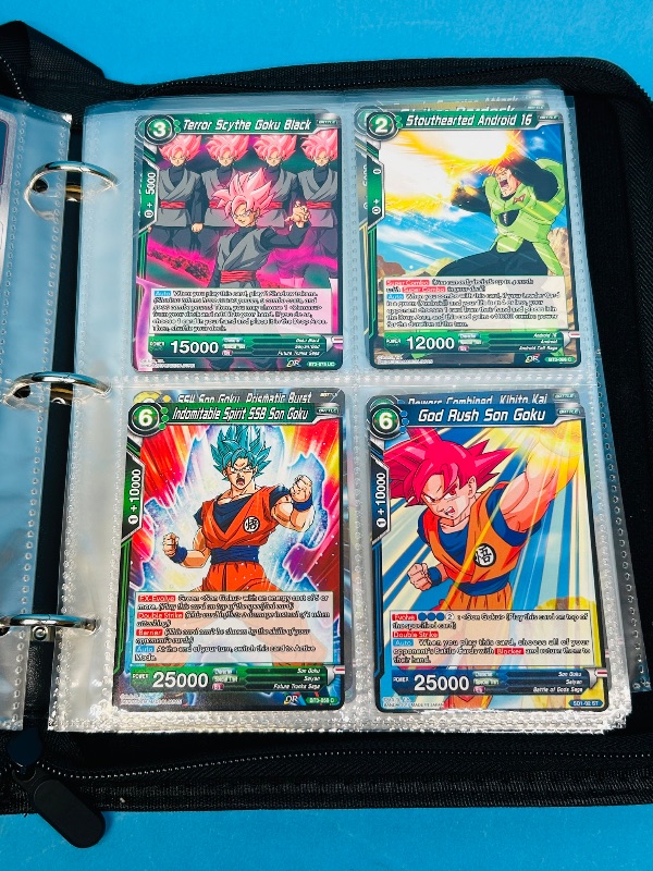 Photo 25 of 687141… final sale no returns/refunds 96 months xed Dragonballz cards in binder 