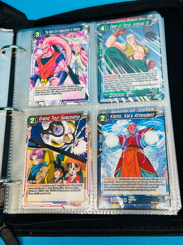 Photo 22 of 687141… final sale no returns/refunds 96 months xed Dragonballz cards in binder 