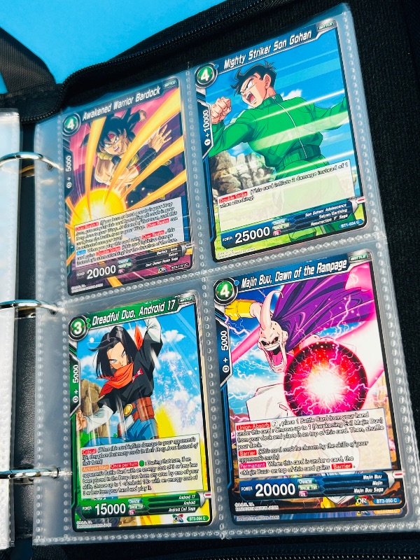 Photo 21 of 687141… final sale no returns/refunds 96 months xed Dragonballz cards in binder 