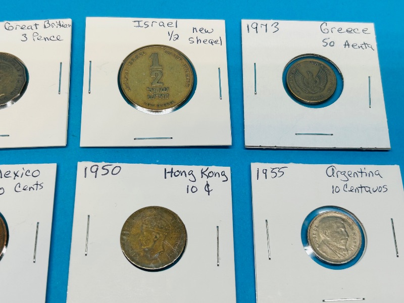 Photo 4 of 687142…8 circulated foreign coins 