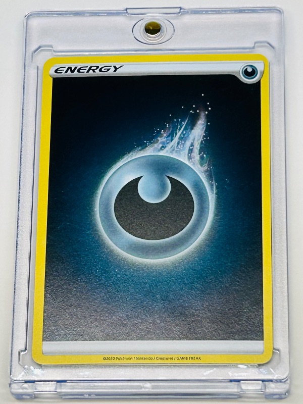 Photo 2 of 687163… Pokémon holo foil energy  card in hard plastic case 