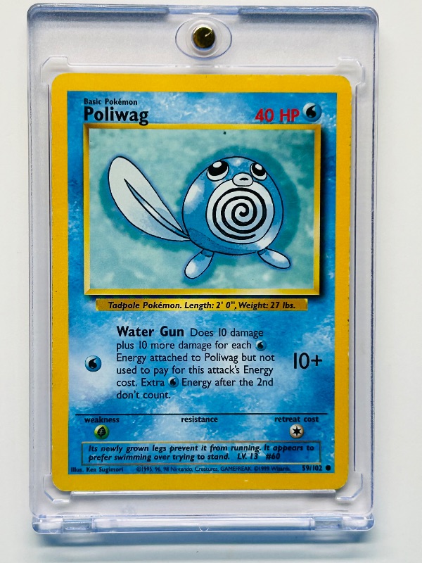 Photo 1 of 687164… Pokémon card in hard plastic case 59/102