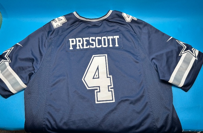 Photo 2 of 687200…size 3XL Cowboys jersey #4 Prescott 