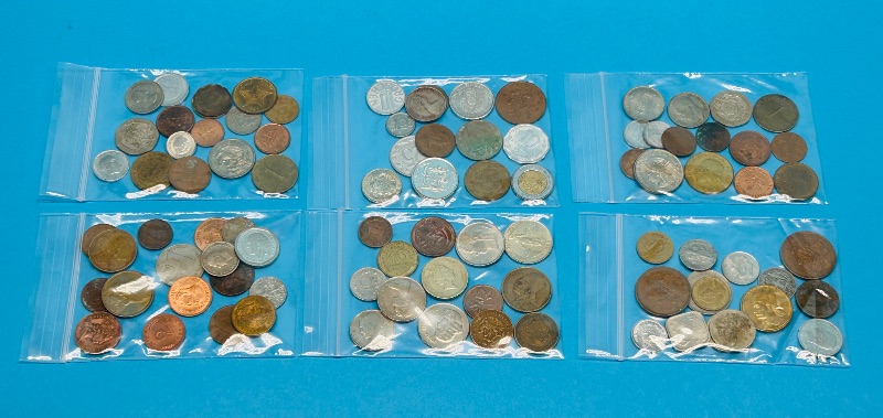 Photo 1 of 687201…circulated foreign coins 1960’s and newer 