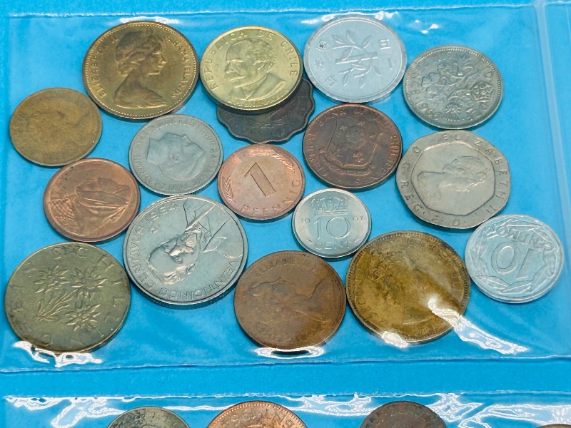 Photo 7 of 687201…circulated foreign coins 1960’s and newer 