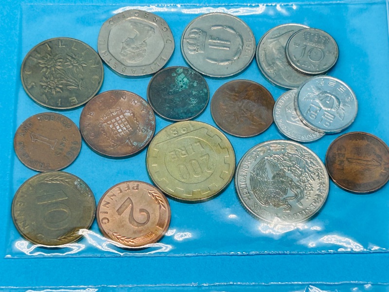 Photo 4 of 687201…circulated foreign coins 1960’s and newer 