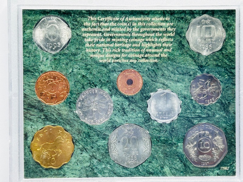 Photo 2 of 687336…Odd shaped coins of the world collection with COA