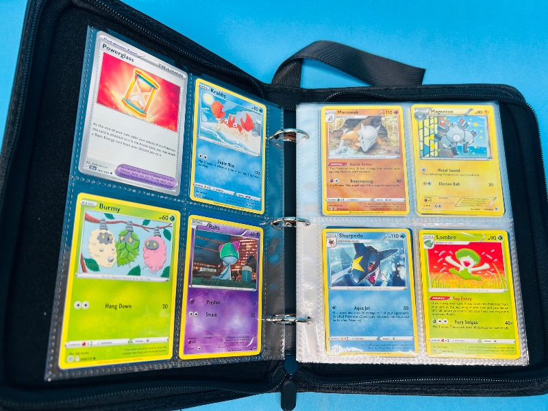 Photo 1 of 687355… final sale no returns/refunds-160 mixed Pokemon cards in binder