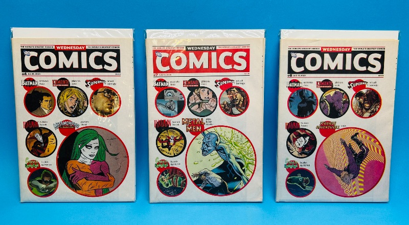 Photo 1 of 687376… 3 newspaper comics in plastic sleeves 