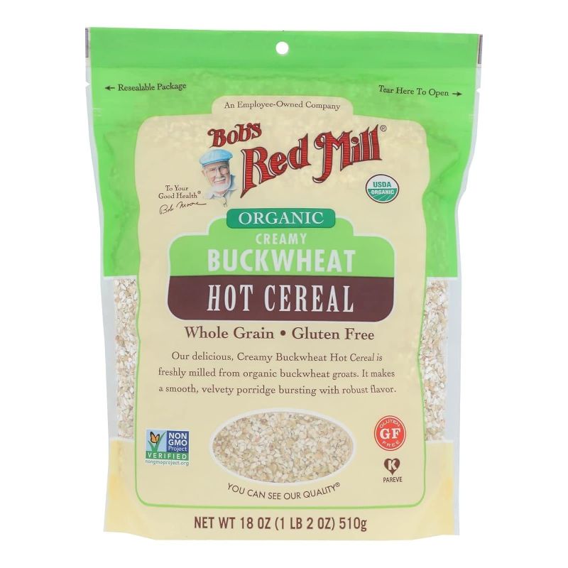 Photo 1 of 2 PACK --BOBS RED MILL Organic Buckwheat Cereal, 18 OZ
