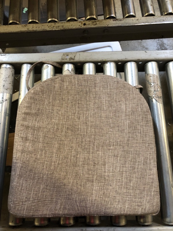 Photo 1 of 16" Brown Chair Cushions. 4pc