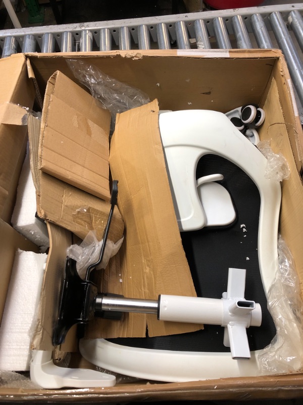 Photo 1 of White Ergonomic Chair