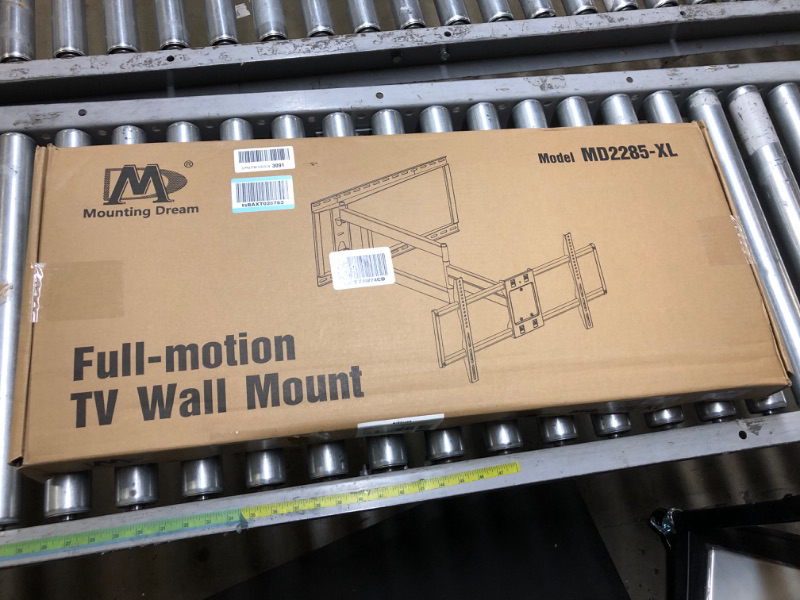 Photo 3 of Mounting Dream Long Arm TV Wall Mount for Most 42-90 Inch TV, 40 Inch Long Extension TV Mount Swivel and Tilt, Full Motion TV Mount Fits Max VESA 800x400mm, 150 lbs. Loading, 16”,18”, 24” Studs