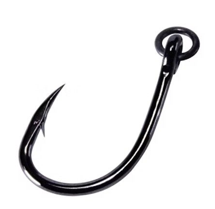 Photo 1 of SANHU Ringed Hooks 14pc Size 2/0 Black Nickle Circle Fish Hooks