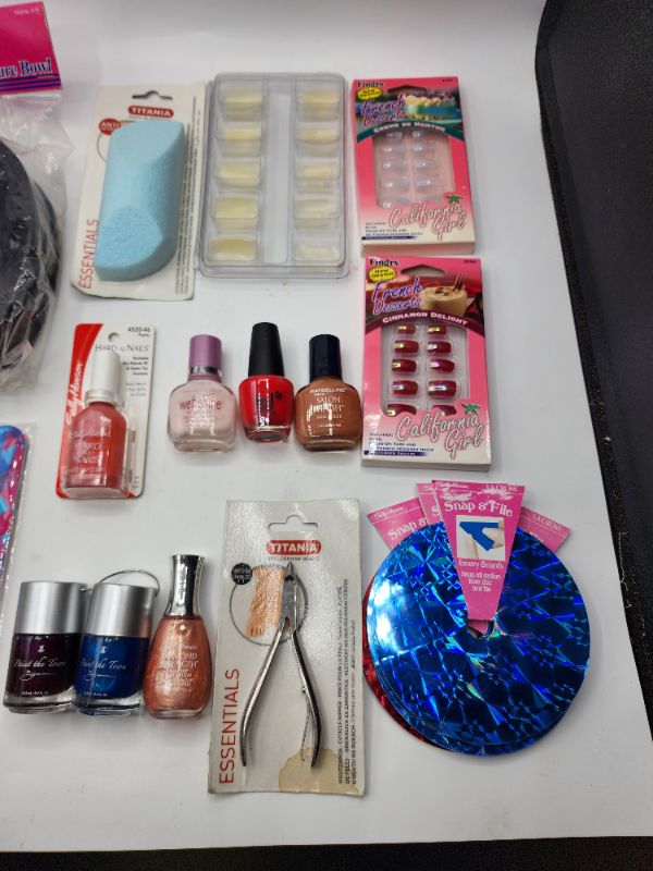 Photo 2 of Brand Name Nail Produts New 