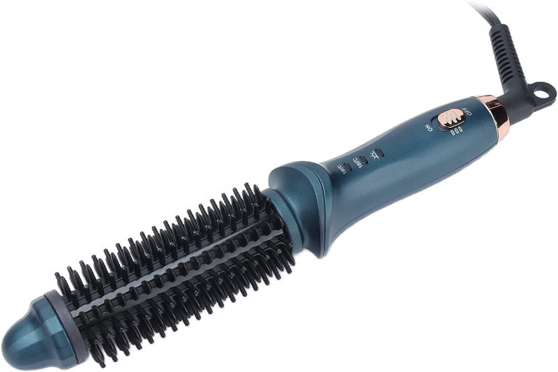 Photo 1 of Curling Iron, Smart Thermostatic Curling Brush Straight Curly Hair Dual Purpose