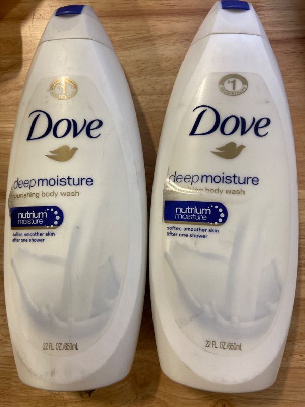 Photo 2 of Dove Body Wash With Skin Natural Nourishers for Instantly Soft Skin and Lasting Nourishment Deep Moisture Sulfate Free 22 oz, 2 Count