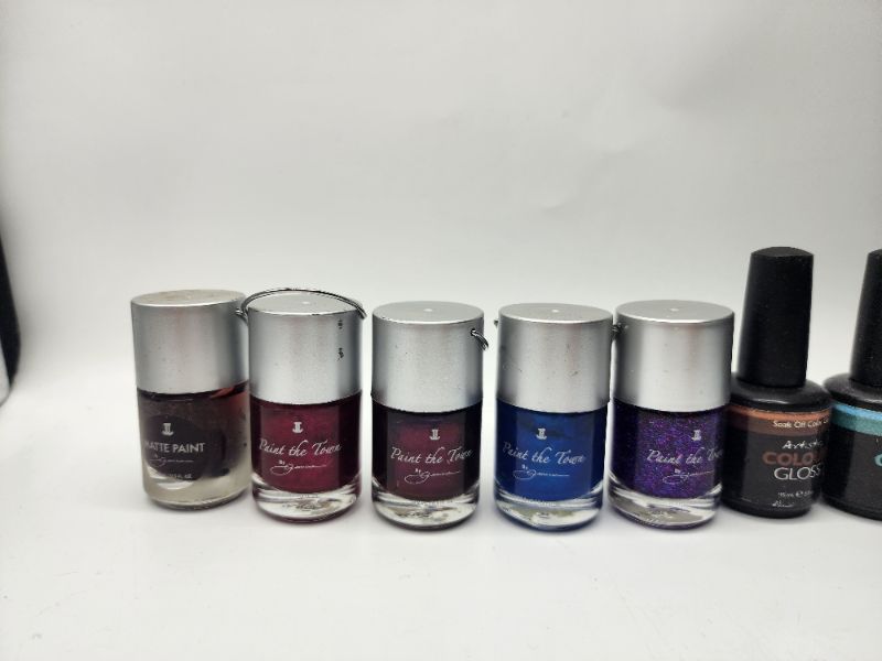 Photo 2 of 5 Paint The Town Nail Polishes & 6 Gel Soak Off Nail Polish New 