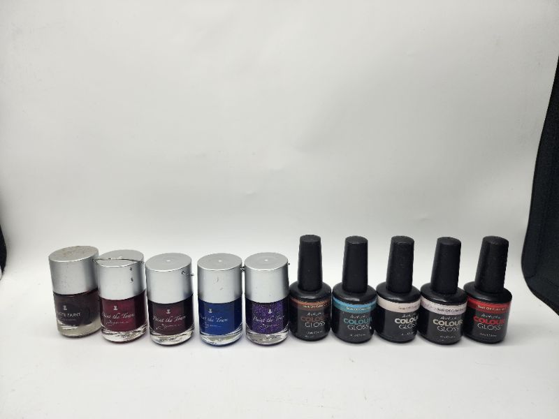 Photo 1 of 5 Paint The Town Nail Polishes & 6 Gel Soak Off Nail Polish New 