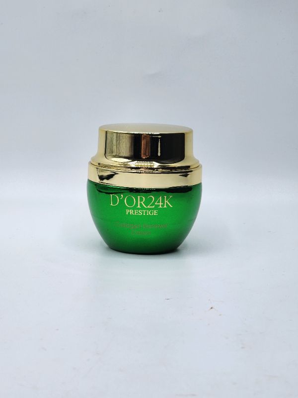 Photo 1 of Collagen Renewal Cream Repairs Damaged Cells Reconstructs Skin to Smooth Supple & Clear, Enhance Elasticity, Reverse Skin Discoloration, & Improve Circulation With 24k Gold Rice Protein Hyaluronic Acid New 
