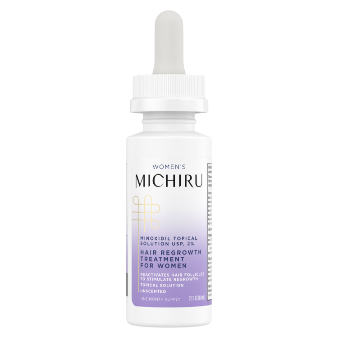 Photo 1 of Michiru for Women Minoxidil Topical Solution Hair Regrowth Hair Treatment - 2 Fl Oz New