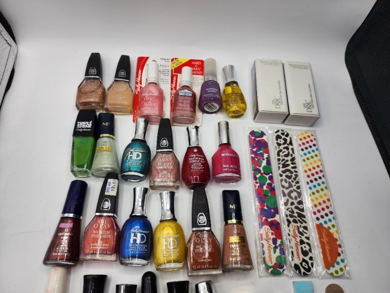 Photo 2 of Miscellaneous Brand Name Nail Polish & Files New